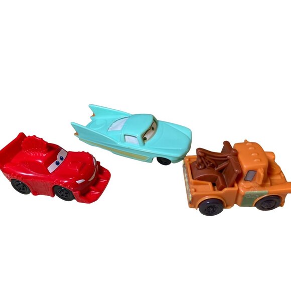 Disney Pixar Cars Set of 3 Plastic Vehcles - Picture 5 of 9